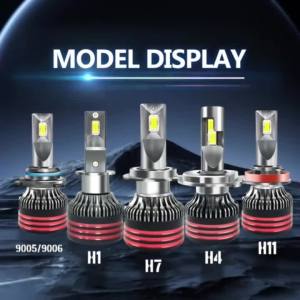 Erruson 160W 300000LM H4 LED H7 H11 Car Headlight Bulb High Power CSP H1 H3 9005 9006 9012 HIR2 Turbo Lamp 6000K Car Light 12V