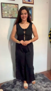 BEACH VIBES TERNO WITH SIDE SLIT AND RIBBON FIT FROM SMALL TO XL BODY FRAME