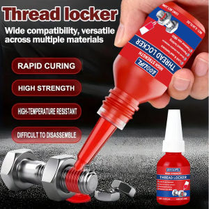 LOOLIFL-10ml red 271 thread locking adhesive - high strength suitable for maintenance of automotive and mechanical bolts/nuts