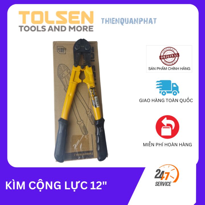 Kéo cắt sắt cắt cáp kìm cộng lực 12 inch 300mm Tolsen 10059 kiểu công ...
