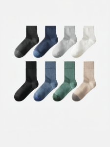Bananain | Antibacterial Odor Control Medium Calf Socks