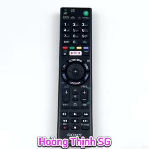 Remote điều khiển tivi SONY RMF-TX100ELoại tốt điều khiển TV SONY dòng Internet/LED/LCD - Tặng kèm pin - Hoàng Thịnh SG