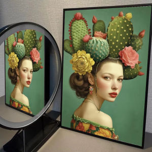 Oil Painting By Numbers Fashion Glasses Woman with Flowers DIY Number Drawing Canvas Pictures By Numbers Home Decor Large Size