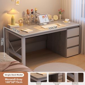 ZHUOHE | Two-Person Simple Desk with Drawer