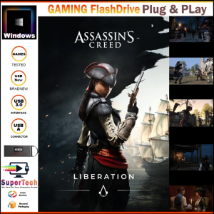 Assassin’s Creed Liberation HD Gaming USB Plug And Play. (Computer Desktop & Laptop)