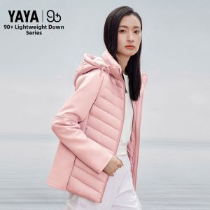 YAYA | High Fill Power Lightweight Short Padded Down Jacket