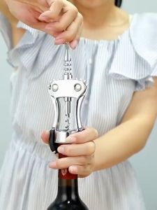 ที่เปิดไวน์ปีกนก ที่เปิดขวดเปิดไวน์สกรู อย่างดี Botle Opener & Wine Cork Spiral