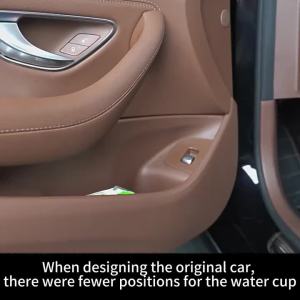 Universal Car Storage Organizer Car Door Cup Holder Box Back Clip Design Drink Rack Storage Bin Car Seat Back Water Cup Box Or