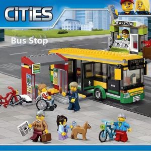 LELE BROTHER | Educational Assembly City Bus Station Toy Gift