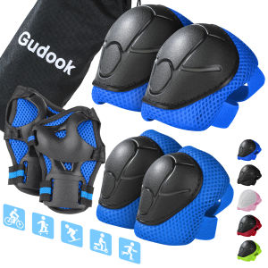 Kids Knee pads and Elbow Pads Toddler Protective Gear Set for Kids 3-8 Years for Skating Cycling Bike Rollerblading Scooter