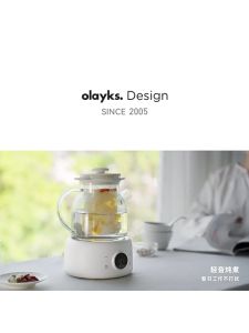 Olayks 1L Multifunction Electric Health Kettle Tea Maker Stew Pot Stew Cooker Tea Brewer Glass Kettle Tea Pot Healthy Pot 多功能养生壶 养生锅 煮茶壶 花茶壶 炖盅