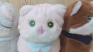 Boneka Gantungan Kunci Keychain Bag Charm Ganci Cat