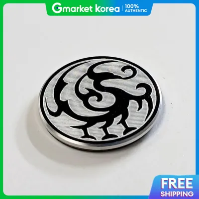 Bộ marker đánh dấu bóng golf Samjok-o kèm kẹp nam châm bao bì giấy họa tiết truyền thống