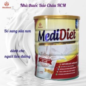MediDiet 800G Sữa dành cho người tiểu đường (HSD 2027)