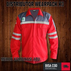 Wearpack Baju Atasan /baju kerja /Safety First /lengan panjang