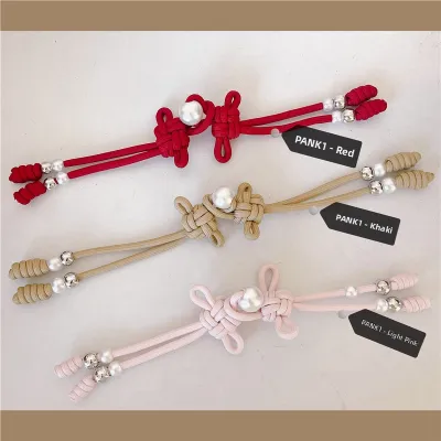 Traditional Handmade Chinese Knot Pankou Button Tassel