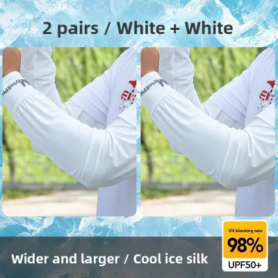 OJIXIONG | Mens UV Protection Loose Ice Sleeve Gloves