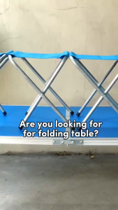 AIODIY Folding Table Outdoor Dining Table Camping Table  Aluminum Alloy Portable Handle Dining Table Wild Dining Table
