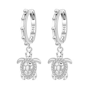 S925 Sterling Silver Earrings Animal and Marine Creature Earrings Original Simple Fashion Jewelry For Women Birthday Gift
