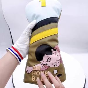 Golf Headcovers Happy Gilmore Golf Club Head Covers for Drivers,Premium Gilmore Head Covers for Father‘s Dad Gift