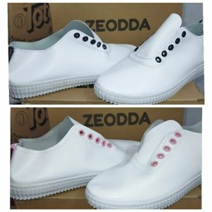 ZEODDA sepatu flatshoes wanita warna putih