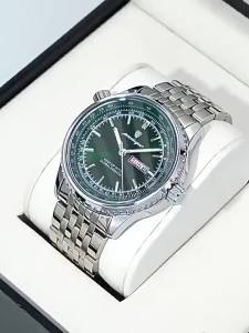 FUGUIJIAREN | Waterproof Business Trendy Night Glow Watch with Dual Calendar