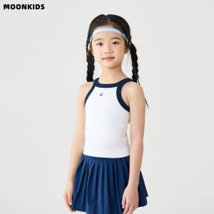Moonkids | Sleeveless Quick-dry Girls Sports Vest For Tennis Training