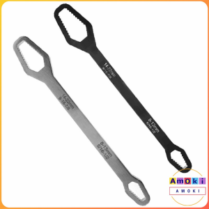 Amoki Universal Wrench Tool Plum Wrench Double-Head 8-22mm Chrome Vanadium Steel