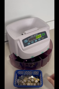 Singapore Coins Coin Sorter Machine with Handle for Coin Counting and Sorting / Coin Counter Machine / Coin Counting Machine