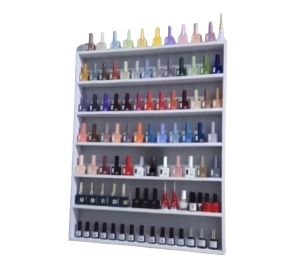 Rak Dinding Nail Art Kutek Tempat Kosmetik Lego Vapour Mainan Anak