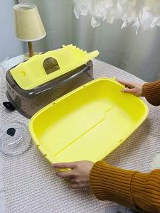 【CDC】Multifunctional hamster cage with running wheel and water bottle holder Comes with a running wheel  water bottle food bowl pet house rat nest and a double-decker breathable hamster cage