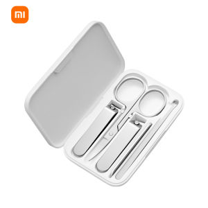Xiaomi Mijia ชุดกรรไกรตัดเล็บ สเตนเลส No Splash Nail Clipper Cutter พกพาสะดวก ทนทาน ไร้สนิม 5 ชิ้น