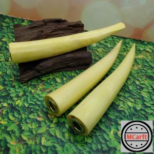 Once pipa Kayu Kemuning Gading bulat polos super B179