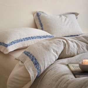 Luxurious High-Quality Cotton-Linen Bedding Set 4 Pieces