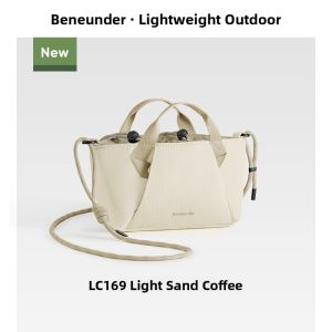 Beneunder | Womens Lightweight Commuter Tote Bag Crossbody Travel Sports Single Shoulder Small Bag Casual Simple Style Soft Handle