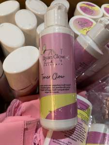TONER ACNE DAN NORMAL ZIYAN GLOW SKINCARE ECER MURAH BPOM DAN HALAL