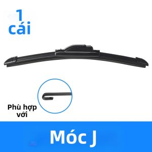 1PC Đa Năng Trước Xe Ô Tô Gạt Nước Lưỡi Cạo Bằng Cao Su Bền Mềm Mại Kính Chắn Gió Cửa Sổ Bàn Chải Vệ Sinh Không Khung Bracketless Phụ Kiện