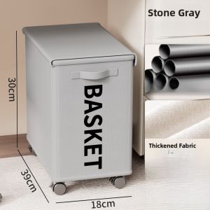 Office Desk underneath Mobile Storage Rack Small Cart Wheelchair Bookbag Storage Shelf Oxford Cloth Material Universal Application