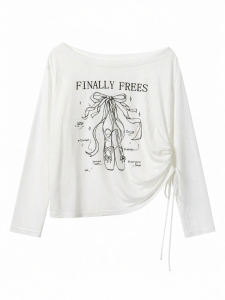 Cantonstory | Sun Protection Lightweight Loose T-Shirt White