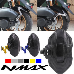 Bộ 3 Mảnh Chắn Bùn Sau Tùy Chỉnh Có Thể Điều Chỉnh Cho Yamaha NMAX155 20-25 Năm Chống Bụi Xe Máy LatinMotor
