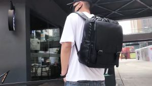 Balo da thời trang nam nữ cao cấp cặp da PU chống thấm nước đựng laptop 15.6 inhbalo đi học đi làm đi du lịch