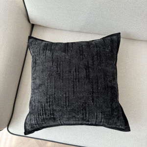 French Vintage Sofa Pillows Luxury Backrest Cushions Black 60 Sets Living Room Decor Square And Rectangular Shapes PP Filling