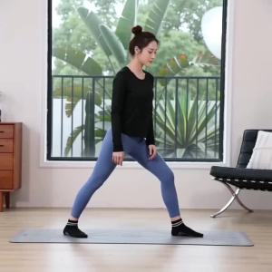 Tất Tập Yoga Chống Trượt Cho Nữ Tất Tập Yoga Có Sọc Đôi Bằng Silicon Dành Cho Tập Luyện Thể Thao Ballet