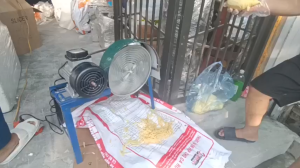 Máy bào sợi củ măng muối thành sợi đều đẹp không nát sợi