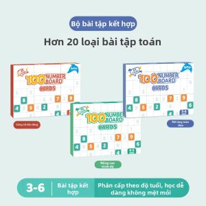 Yaofish | Đồ Chơi Giáo Dục Bảng Số Hàng Trăm Làm Giàu Toán Học Montessori Cho Trẻ Từ 4 Tuổi