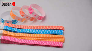 100pcs Disposable Waterproof Glow Bracelet Wristbands For Amusement Park Tickets And Nightclub Entry Passes