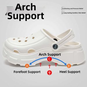BAIMUQINGCHEN | Comfortable Thick Sole Anti-odor Anti-slip Clog Slippers