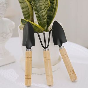 Gardening 3-Piece Set: Tools for Vegetable Planting & Flower Potting