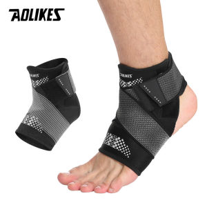 AOLIKES 1PCS Anti-sprain Ankle Support Brace High Elastic Strap Pressurize Basketball Football Fitness Sports Ankle Protector