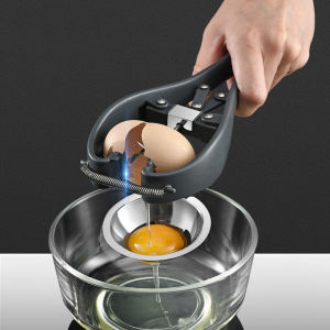 Quick Egg Cracking and Separating Tool